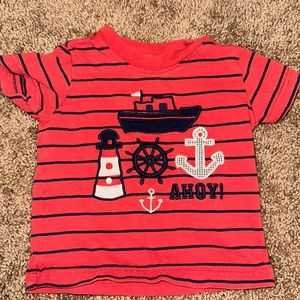 Carters boy summer tshirt 9m